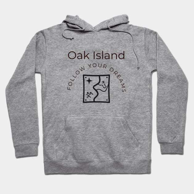 The Oak Island Treasure Hunt Hoodie by OakIslandMystery